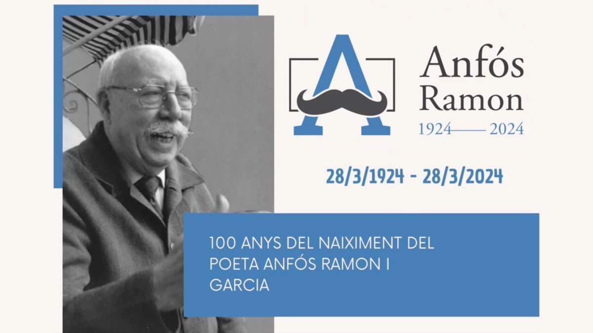Cartell de l'Any d'Anfós Ramon