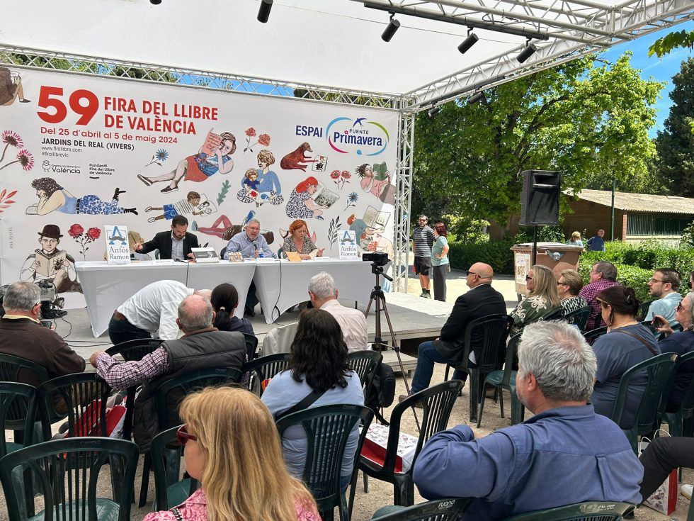 Homenage a Anfós Ramon en la Fira del Llibre de Valéncia 2024