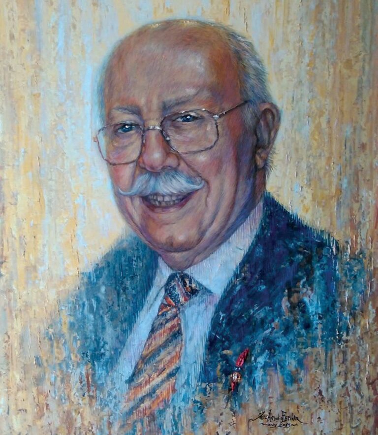 Quadro d'Anfós Ramon i Garcia pintat per José Antonio Espinar